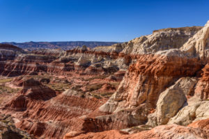 USA, Utah, Kane County, Kanab, Paria Rimrocks, The Toadstools USA, Utah, Kane County, Kanab, Paria Rimrocks, The Toadstools